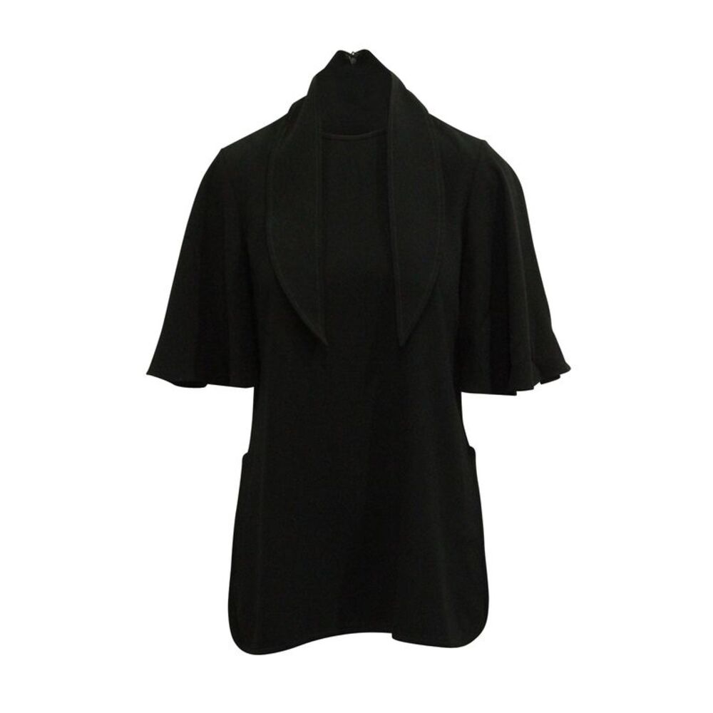 Ellery Top in Black Acetate